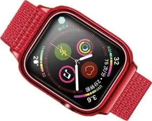 Usams Watch Band with Case for Apple Watch 4 40mm Red
