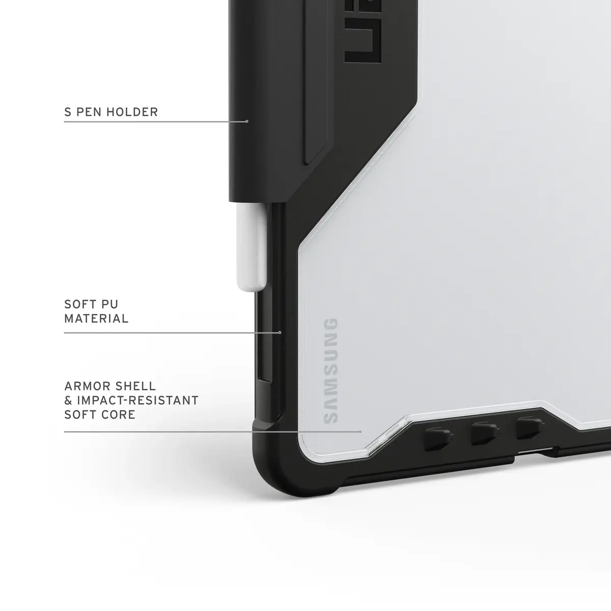 Urban Armor Gear Plyo LT Folio Case for Samsung Galaxy Tab S11 Photo 7