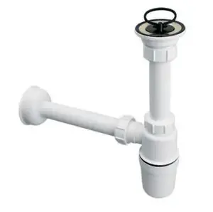 McAlpine HC1L-J pudeles sifons 5/4" DN32 balts
