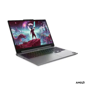 Lenovo LOQ 15AHP11 Gaming Laptop, 15.3" 2560x1600 Display, AMD Ryzen 7 250, 32GB RAM, 1TB SSD, NVIDIA RTX 5050, No OS, Gray