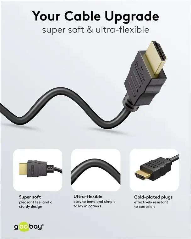 Goobay 80101 HDMI High-Speed Cable 1m Photo 7