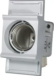 Eti-Polam EZN 25 Fuse Base for TH35 Rail, E27, DII, 25A, 500V