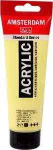 Artequipment Amsterdam Standard Series akrila krāsa, Permanent Lemon Yellow Light 217, tūbiņa