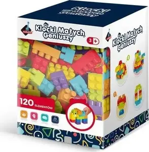 ASKATO Little Genius Building Blocks Set, 120 Pieces