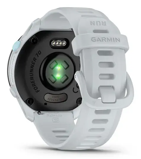 Garmin Forerunner 70 GPS viedpulkstenis - Balts Photo 3