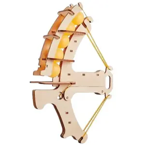 Extra Digital Wooden Assembly Kit Ping Pong Ball Bow