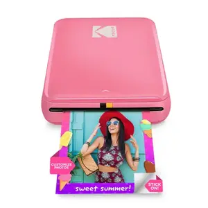 Kodak STEP mobilais foto printeris, ZINK 2x3 collas, Bluetooth, rozā