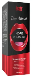 Спрей для орального секса Intt Deep Throat Strawberry 12 мл