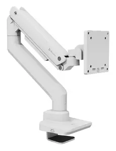 Arozzi Alzare Neo Pro Monitor Mount for 17-49 inch Screens, White, 20kg Capacity