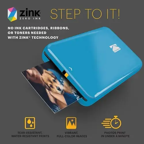 Мобильный фотопринтер Kodak STEP Photo 4
