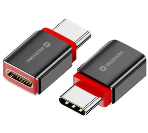 Swissten DataGUARD Charging Adapter USB-A to USB-C with Data Blocking