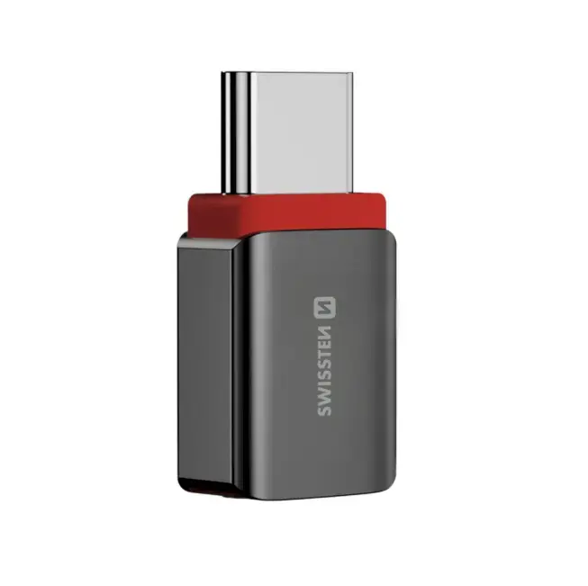 Адаптер для зарядки Swissten DataGUARD USB-A - USB-C Photo 3