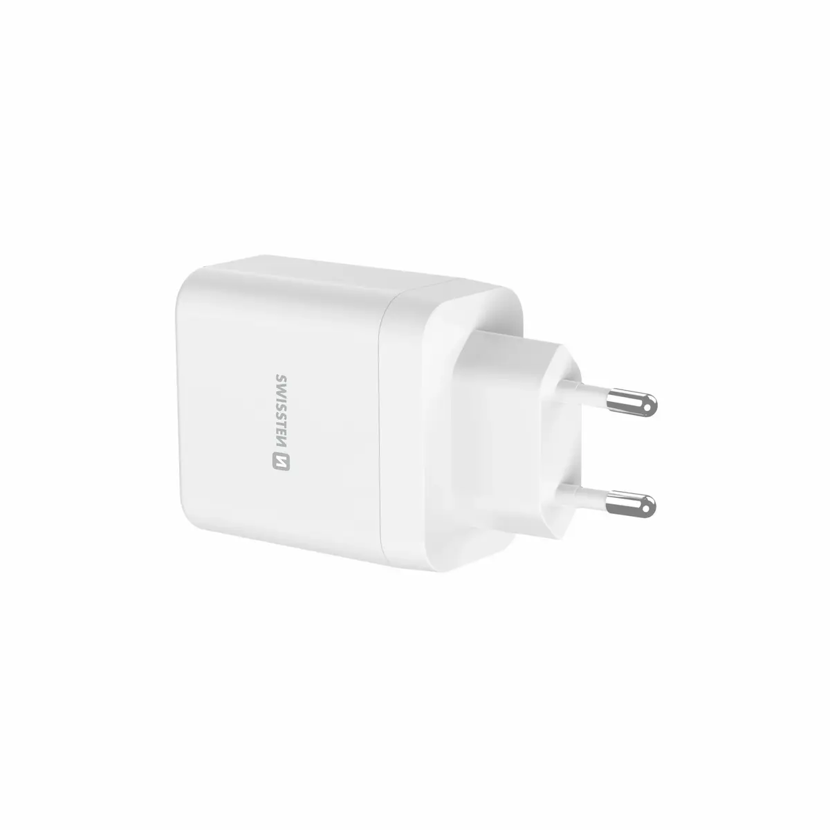 Сетевое зарядное устройство SWISSTEN Core GaN 45W USB-C / 18W USB-A Photo 2