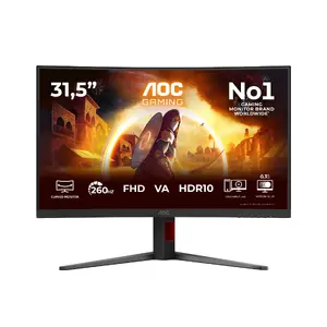 Изогнутый игровой монитор AOC C32G4Z 31.5 дюйма Full HD VA 1920 x 1080 4 мс