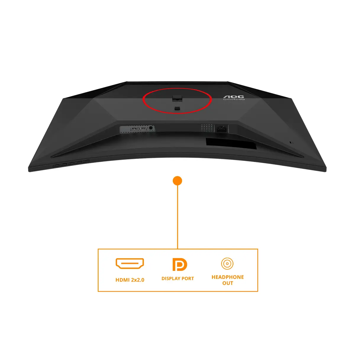 Изогнутый игровой монитор AOC C32G4Z 31.5 дюйма Photo 3