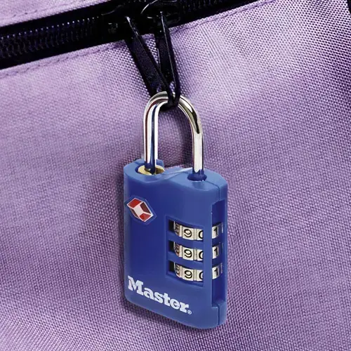 Master Lock 4686EURT 30mm TSA bagāžas atslēga ar kodu Photo 2