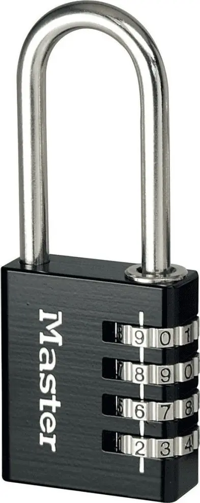 Кодовый замок MASTERLOCK 40 мм - черный Photo 3