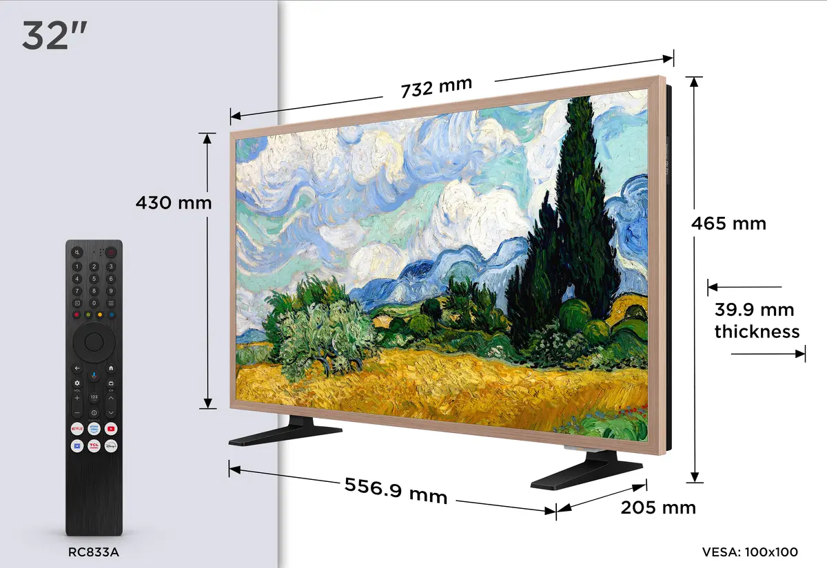 Телевизор TCL A400 Pro 32A400 Pro 32" Full HD QLED Smart TV Photo 5