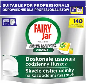Капсулы для посудомоечных машин Fairy Professional Original Lemon All in One, 140 шт.