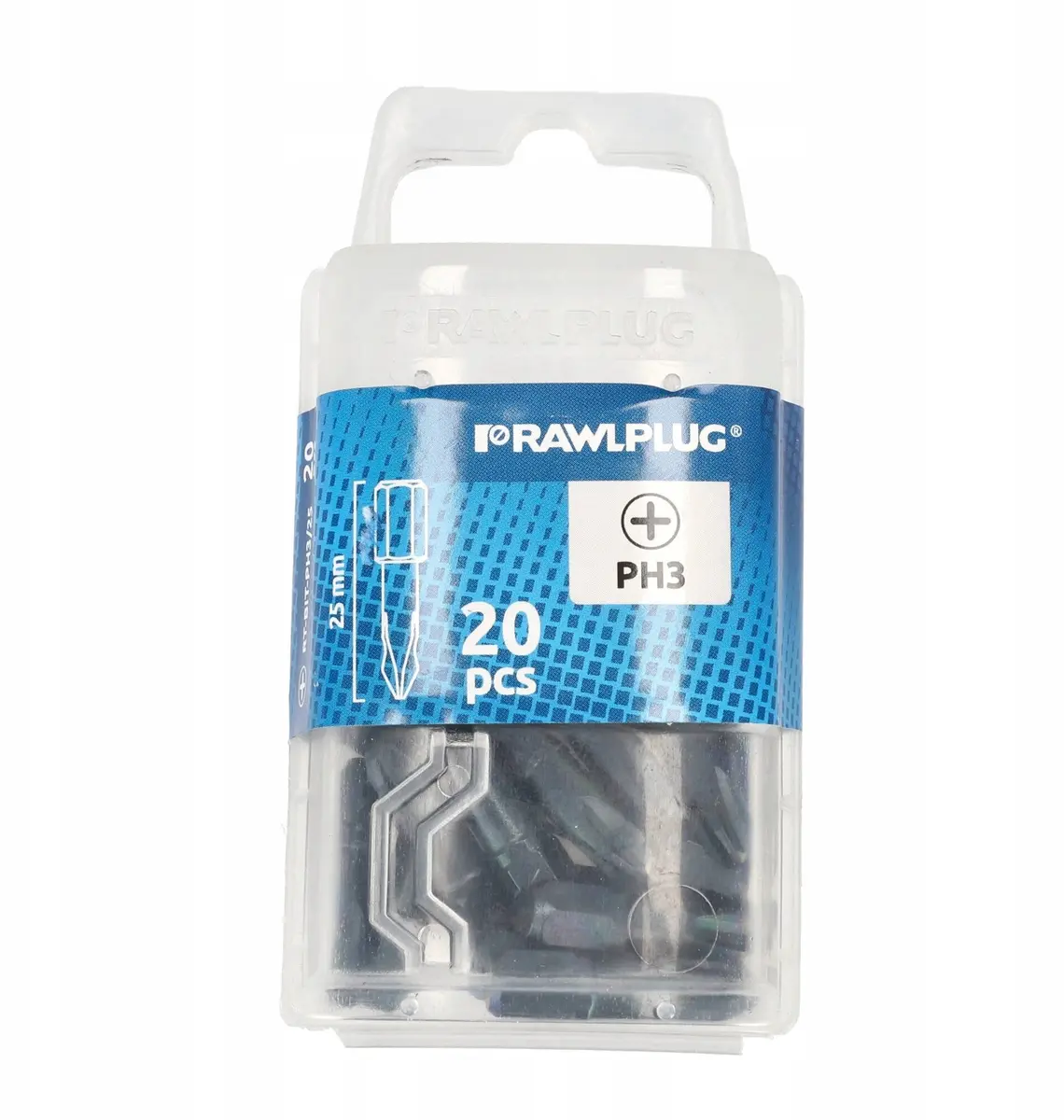 Rawlplug Philips PH3 skrūvgrieža uzgalis 25