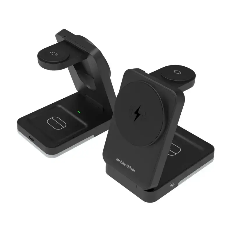 Беспроводная зарядная станция Mobile Origin MO-FCHS-PW28-BLK Photo 4