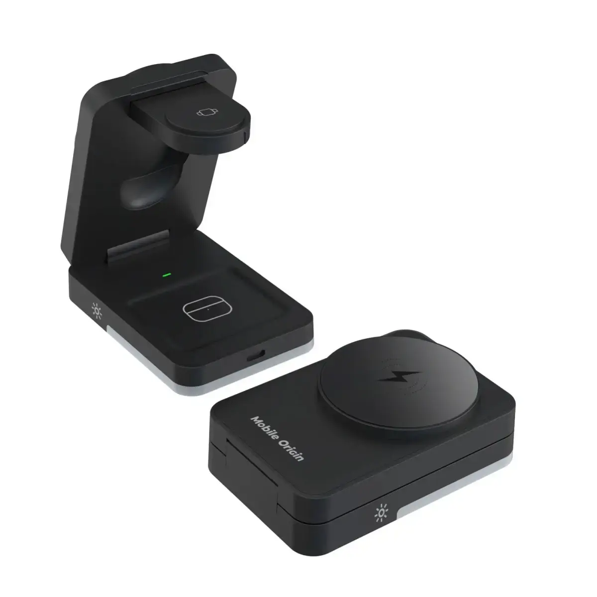Беспроводная зарядная станция Mobile Origin MO-FCHS-PW28-BLK Photo 6