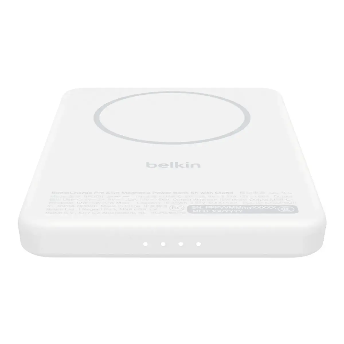 Внешний аккумулятор Belkin BPD011hqWH 5000 мАч с беспроводной зарядкой Photo 3