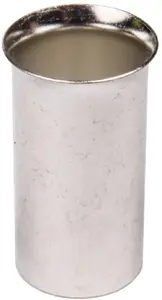 Ergom H 50/22 Insulated Wire End Sleeve, 50 mm² Cross-Section, 22 mm Pin Length, 100 Pieces