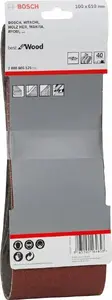 Bosch Sanding Belt 100x610mm K40, 3 Pieces