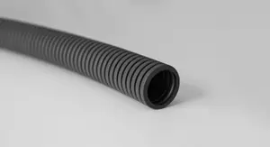 TTPLAST RKSS 25/20 Corrugated Electrical Conduit, PVC, 750N, 50m, Grey