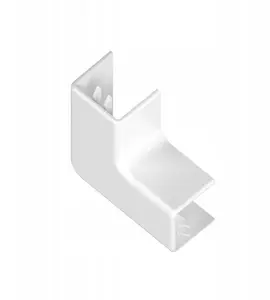 AKS MKE Cable Trunking Corner Connector 15x17mm White
