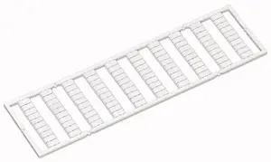 Wago 793-606 Terminal Block Markers, 100 Pieces, White