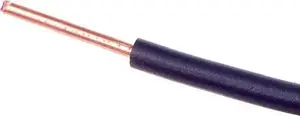 Одножильный монтажный провод DY 1x1.5мм² 450/750В медный черный