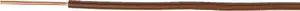 Elektrokabel H05V-U (DY) Installation Cable 1.5 mm² Brown 100m