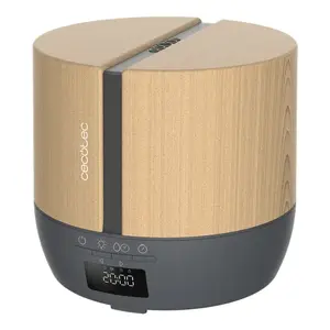 Cecotec PureAroma 550 Humidifier, 0.5 L, Grey and Wood Finish