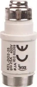 Shumee KFL-D02-25 Fuse 25A, 10 pieces