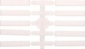 Eti-Polam EO3 Flexible Terminal Block Marker, Unprinted, 200 Pieces