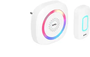 Zamel POP II ST-920W Wireless Plug-in Doorbell, White