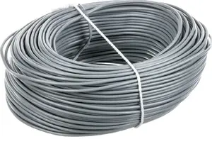 Elektrokabel H07V-K LgY instalācijas vads 1mm² pelēks 100m