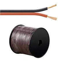 Goobay LSK 2x2.5 Speaker Cable, 100m, CCA, Red/Black