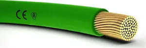 Shumee H05V-K 1 Installation Wire, Green, 100m