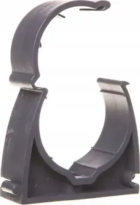 TTPLAST UZ 40 Pipe Clamp, 40 mm, Grey, Locking