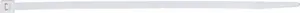 Shumee Cable Tie 140x3.5 mm White 100 Pieces