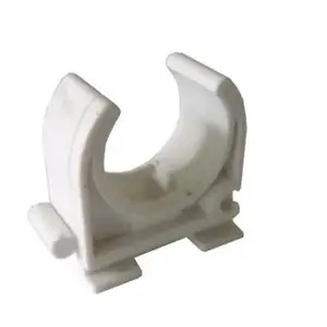 Marmat Open U-Clip for 28mm Pipes, White