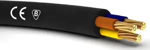 Shumee YLY 3x2.5 Power Cable, 0.6/1kV, Yellow-Green Grounding, Drum