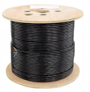 SecurityNET SEC5EUTPG500 Category 5e U/UTP Outdoor Gel-Filled Network Cable 4x2x0.5, 500m