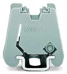 Wago 249-101 Terminal Block Separator, Grey
