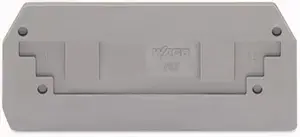 Разделитель клеммных блоков Wago 282-325, серый
