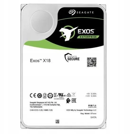 Seagate Enterprise 18TB servera cietais disks