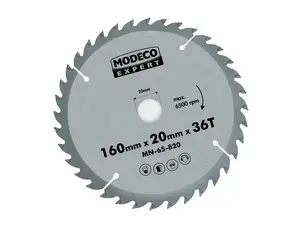 MODECO EXPERT Circular Saw Blade 190mm 40 Teeth with 30/20/16mm Bore